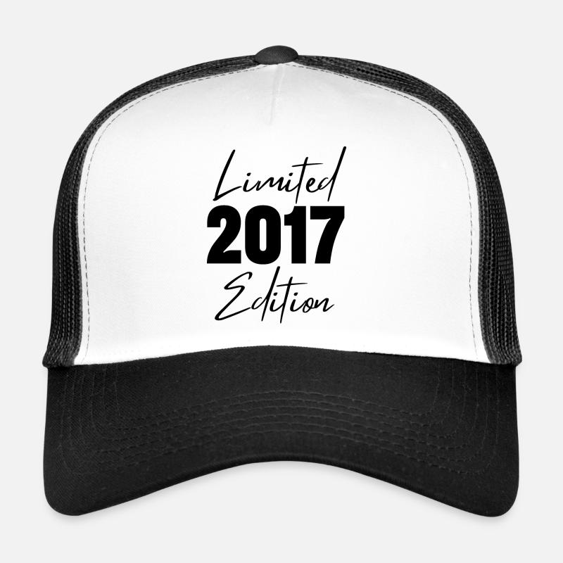 2017 Limitierte Edition - Trucker Cap - Weiß/Schwarz