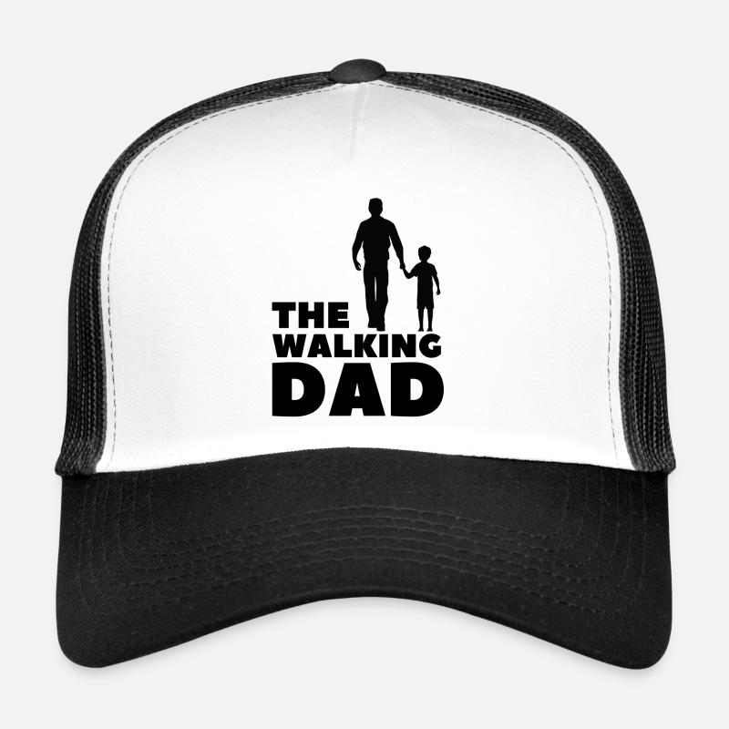 Eltern Kind Silhouette Hand in Hand Trucker Cap
