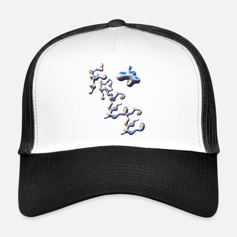 Conception métallique libre Casquette trucker 