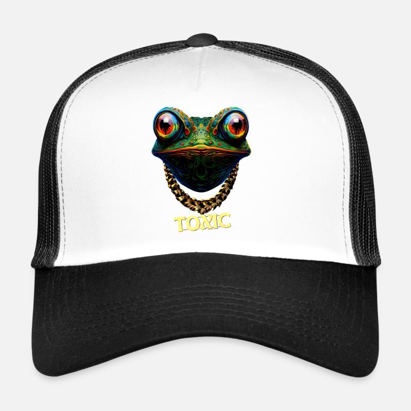Cute toxic frog Trucker Cap