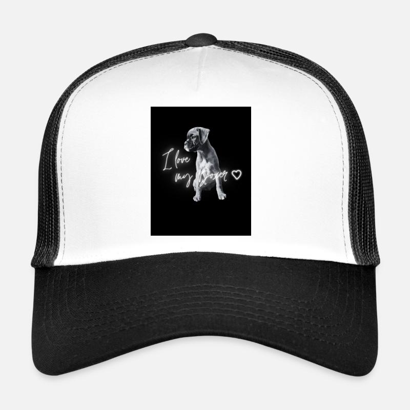 J’adore mon Boxer Casquette trucker 