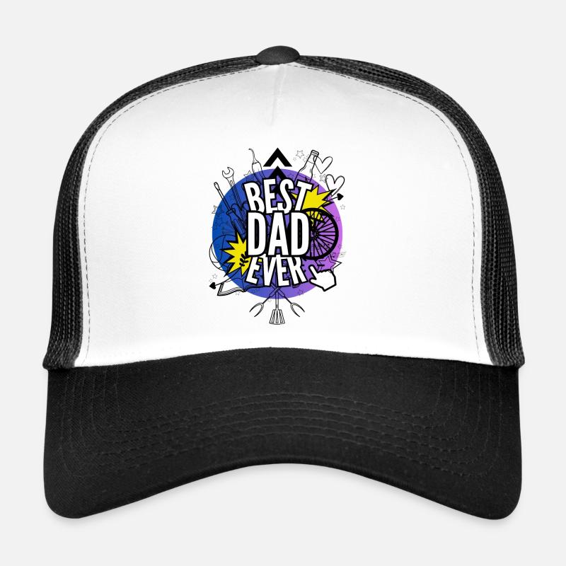 Best Dad Ever Trucker Cap
