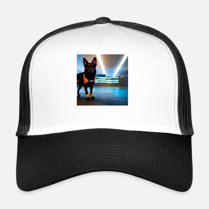 Cyberdog - Trucker Cap - white/black