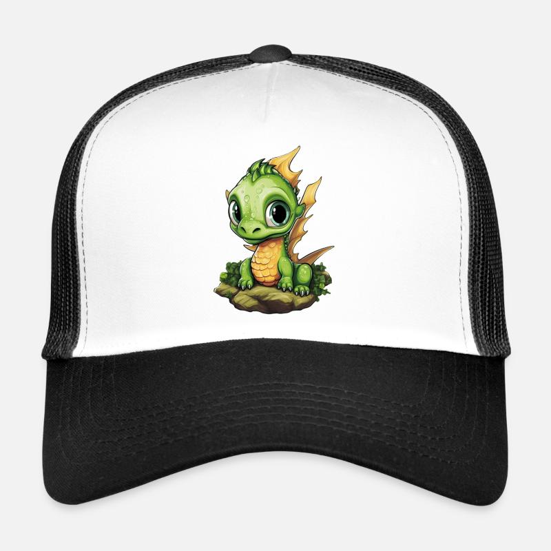 Mignon bébé dragon Casquette trucker 