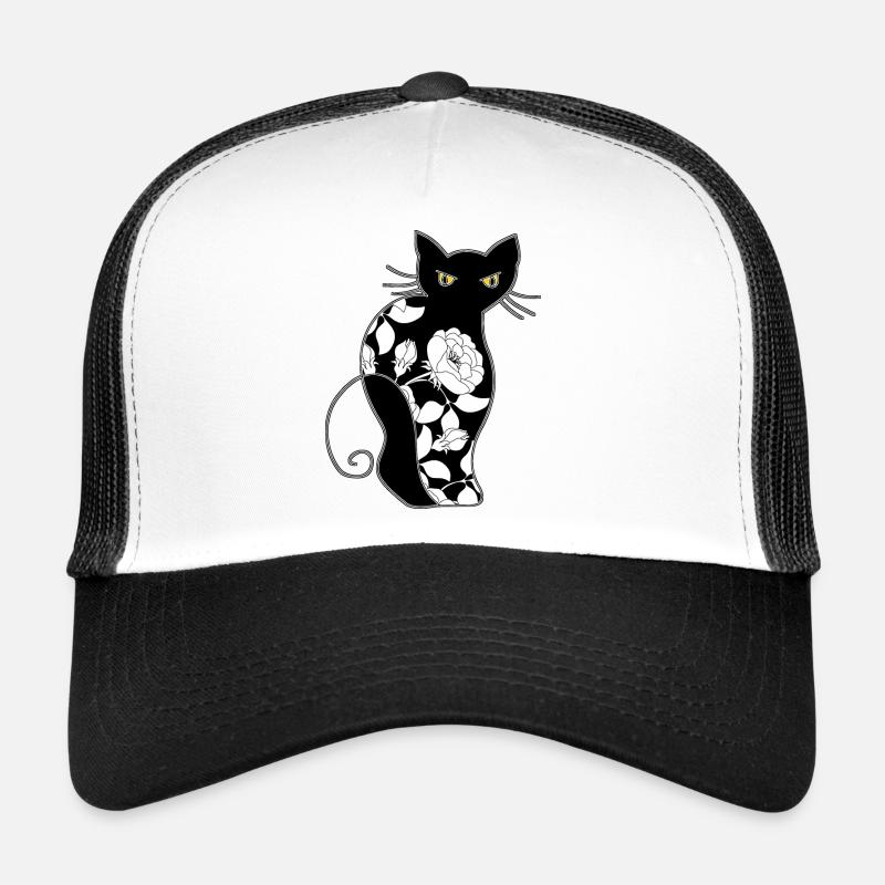 Chat Casquette trucker 