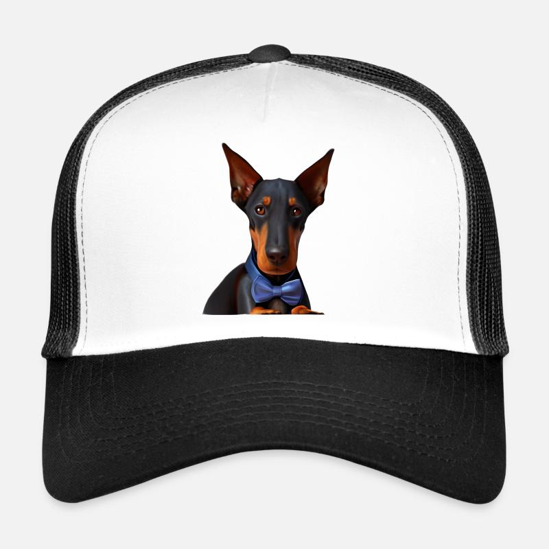 Doberman Dresseur Doberman Chien Doberman Chiot Casquette trucker 