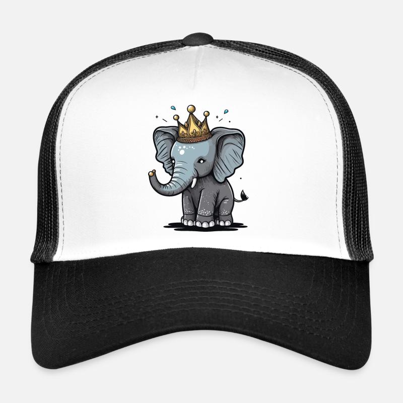 L’éléphant royal Casquette trucker 