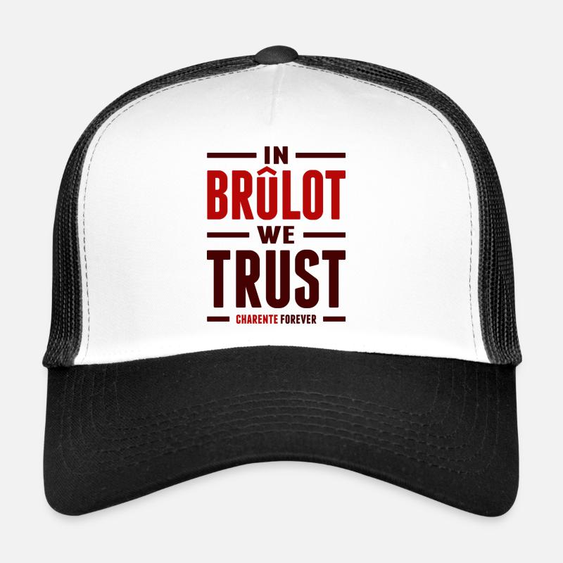 In brûlot we trust Casquette trucker 
