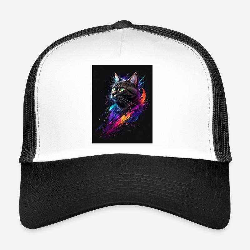 Cat Galaxy Trucker Cap