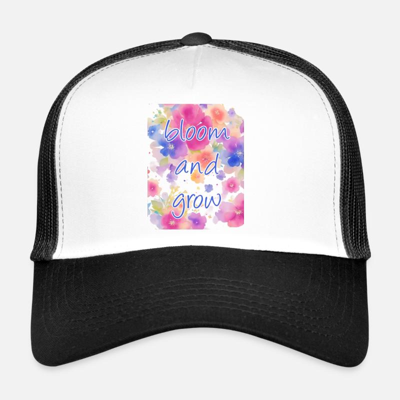 bloom and grow Trucker Cap
