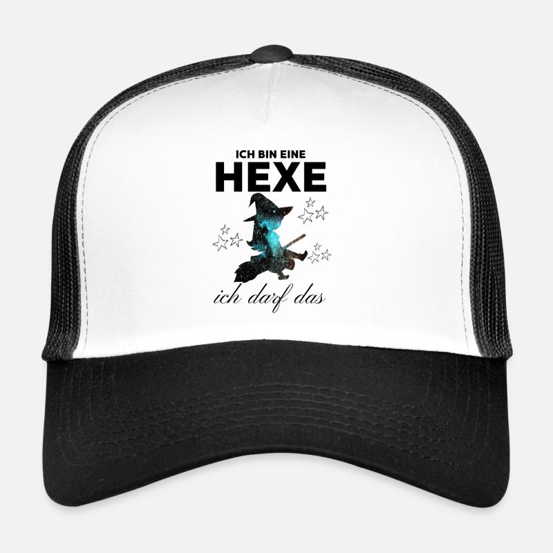 Ich bin eine HEXE ich darf das Trucker Cap