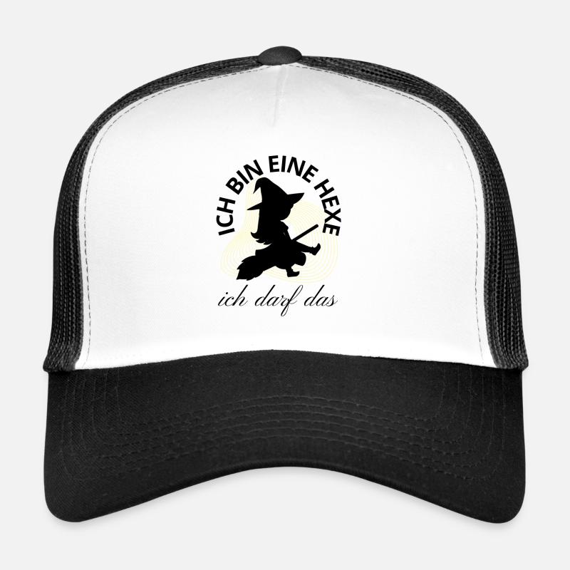 Ich bin eine HEXE ich darf das Trucker Cap