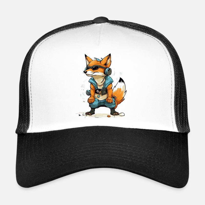 Zoki le renard Casquette trucker 