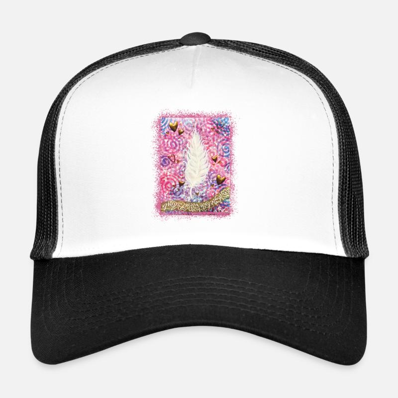 Love Angel Feather Security - Sonja Ariel Casquette trucker 