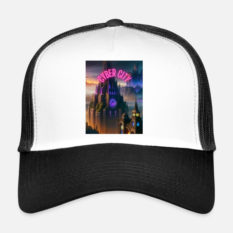 CYBER-CITÉ Casquette trucker 