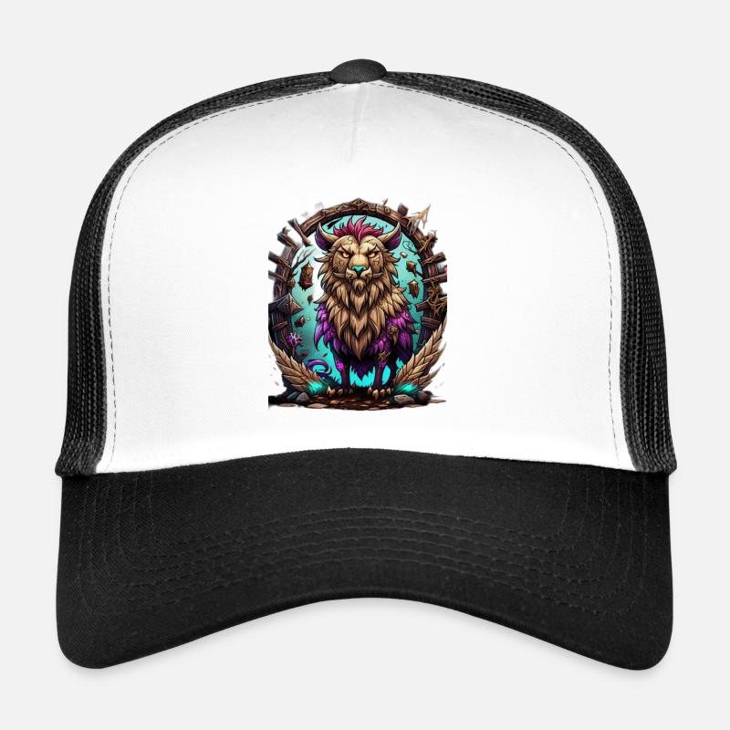 Monstre graffiti Casquette trucker 