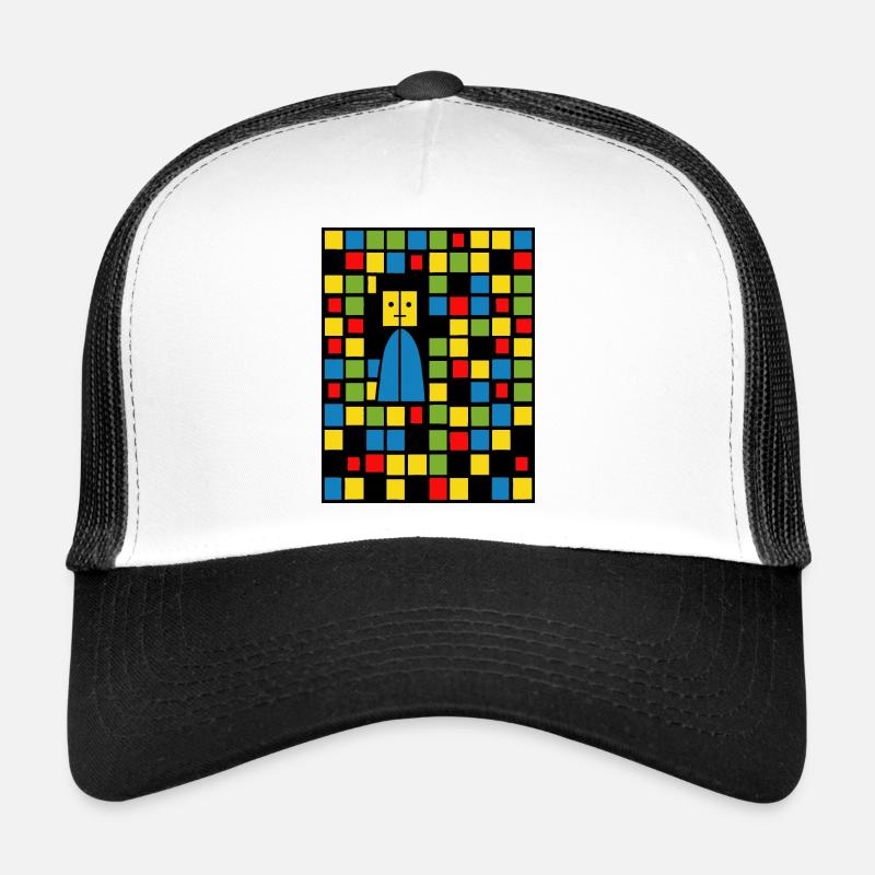 Game Over Retro Design Trucker Cap