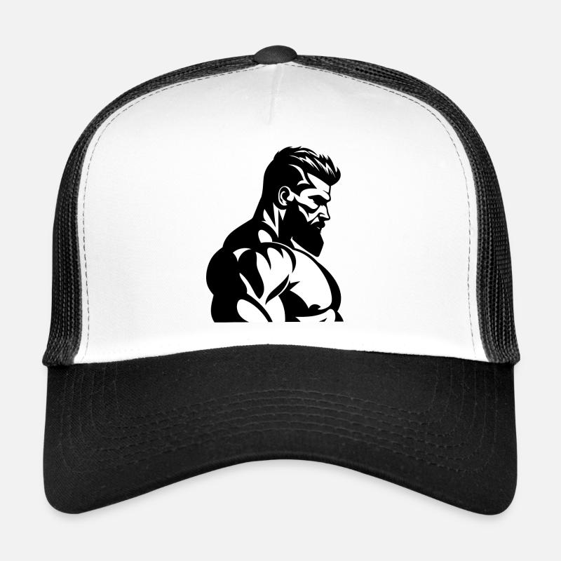 trained guy Trucker Cap