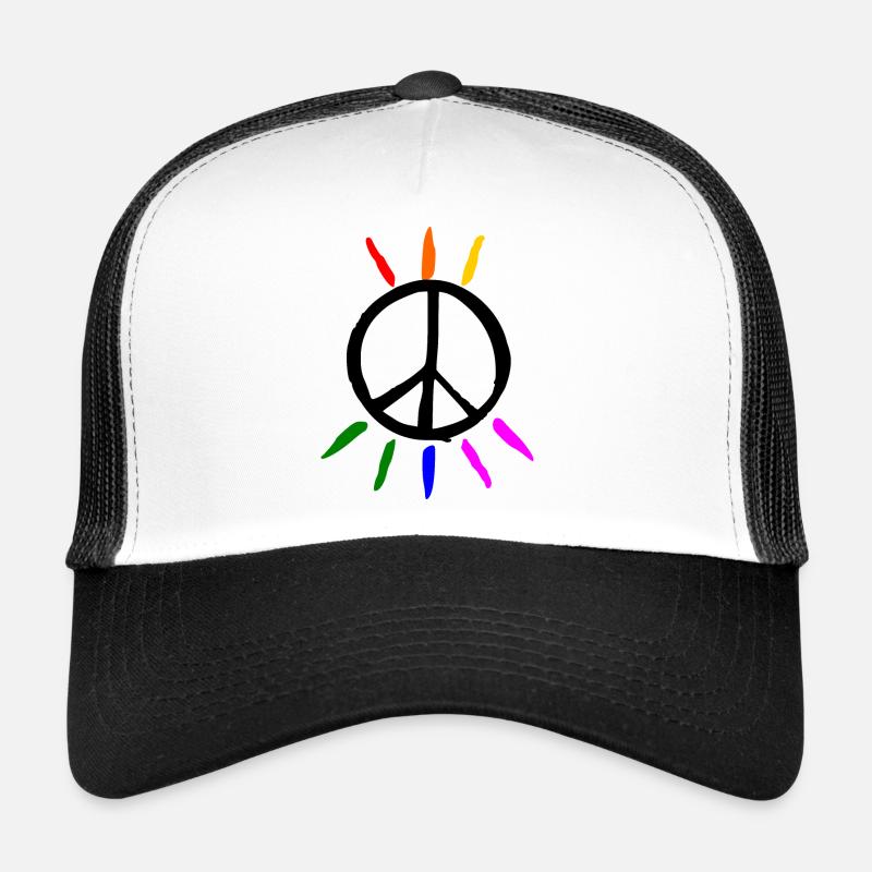 Peace Casquette trucker 