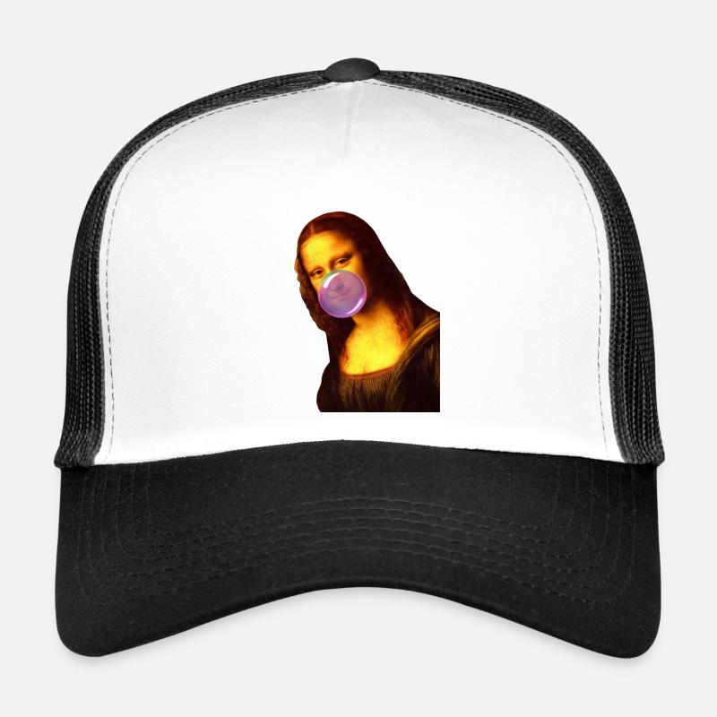 Mona Lisa Chewing gum Bubble Trucker Cap