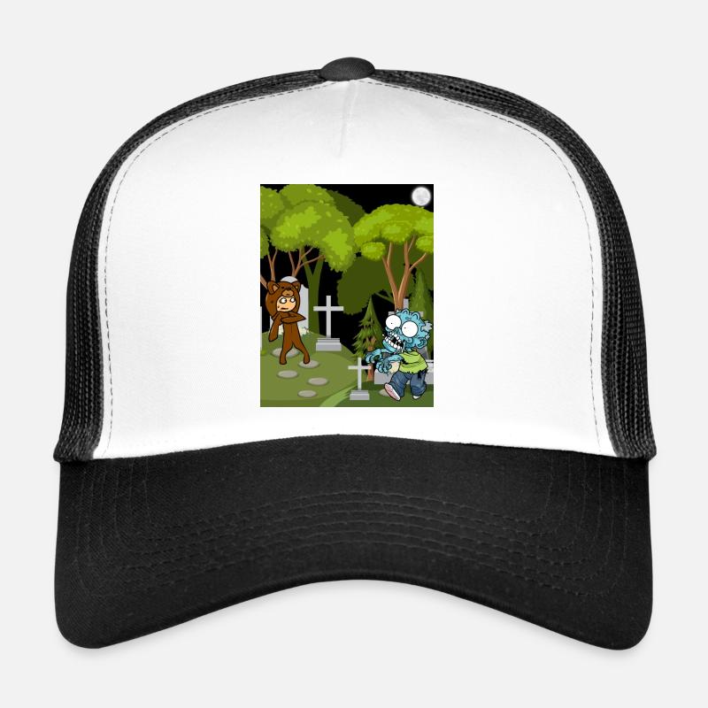 Friedhof der Zombies Trucker Cap