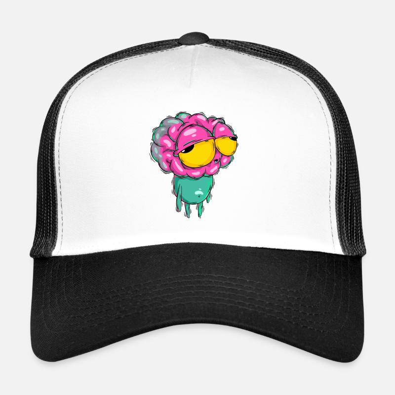 Hirni - Trucker Cap - Weiß/Schwarz