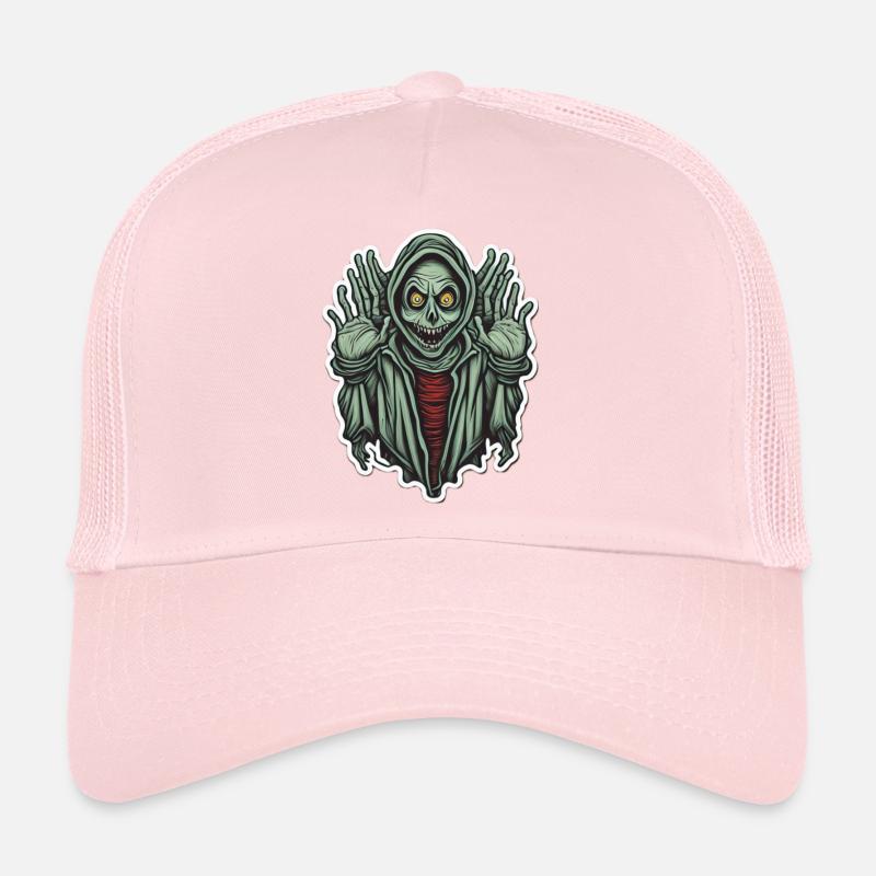 Creepy Skeleton Trucker Cap
