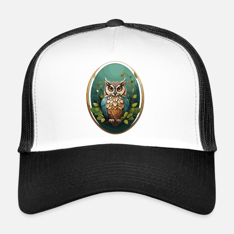 Nachtvogel Eule Trucker Cap