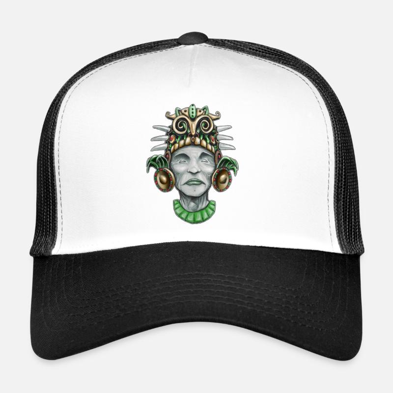 Aztekisch inspirierter Gott 2 Trucker Cap