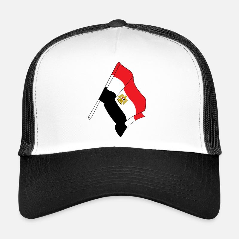 Drapeau : Égypte Casquette trucker 