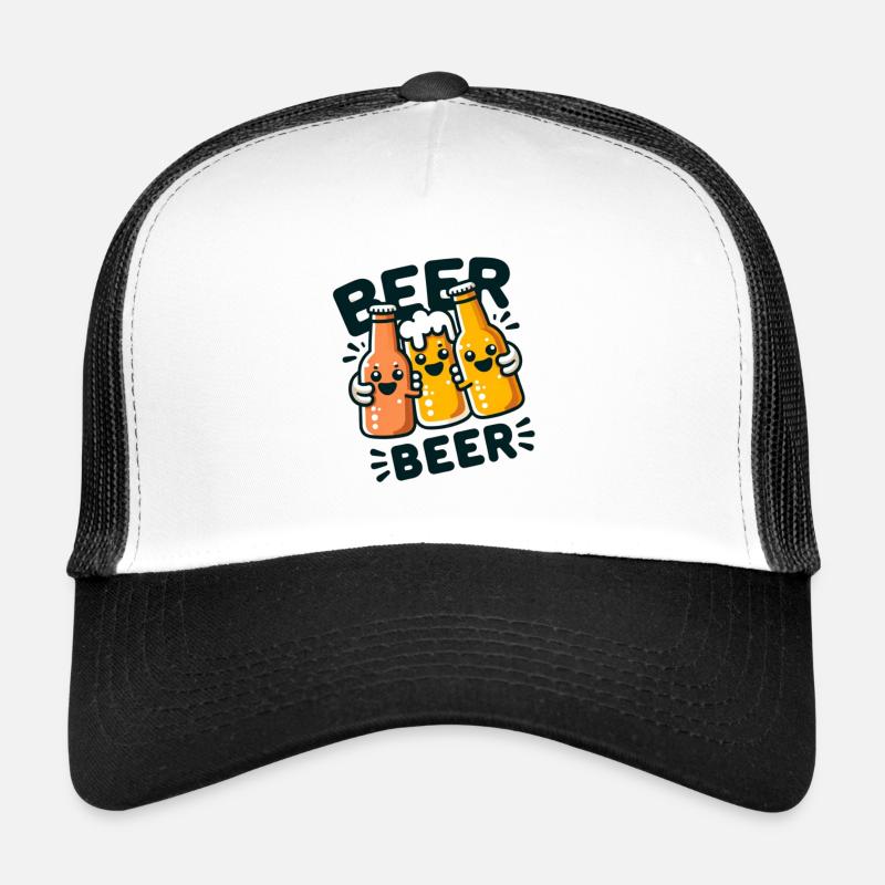 Toast a cheerful beer Trucker Cap