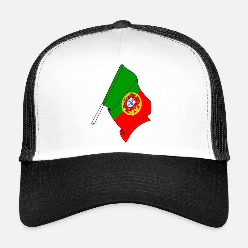 Drapeau Portugal Casquette trucker 