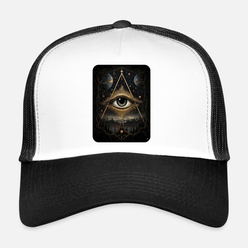 Mystical Divine Eye Trucker Cap