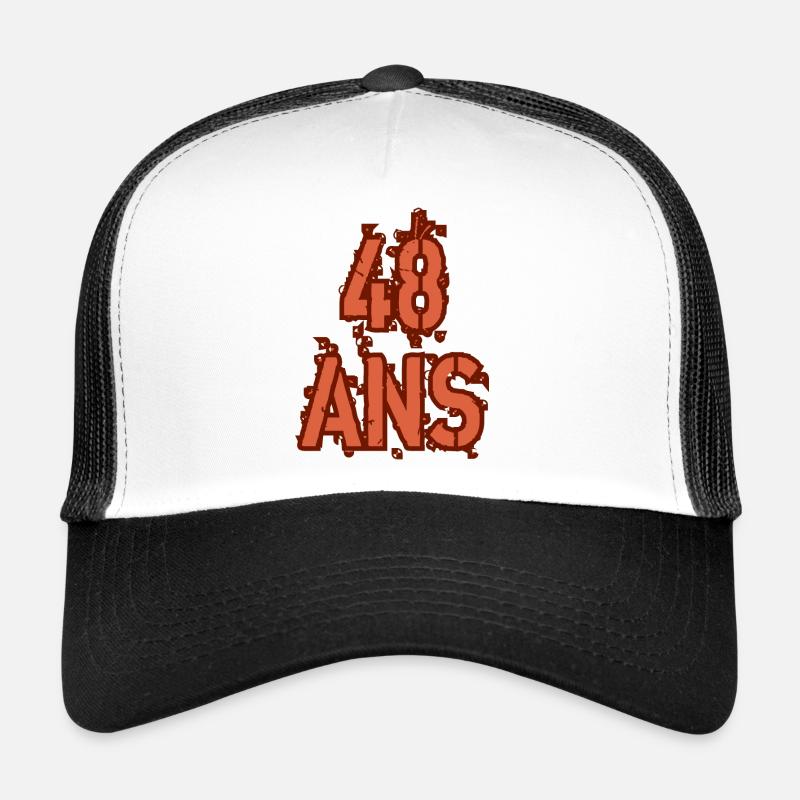 48 ANS Casquette trucker 
