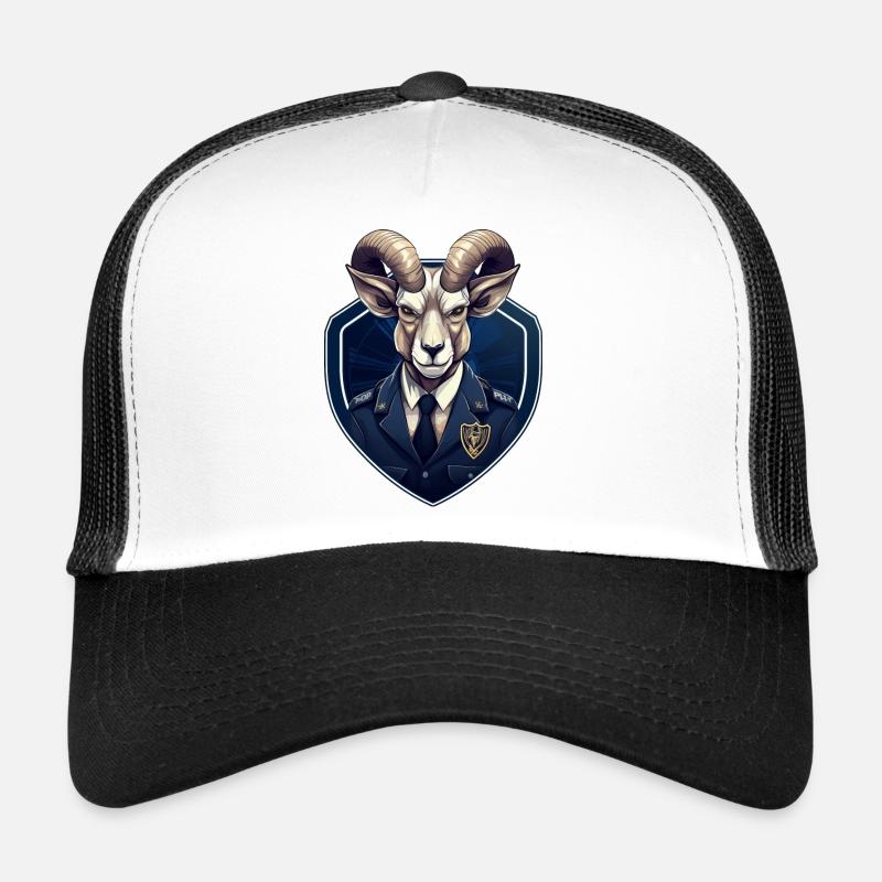 Police Capricorne Casquette trucker 