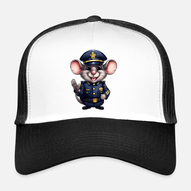 Police Rat Casquette trucker 