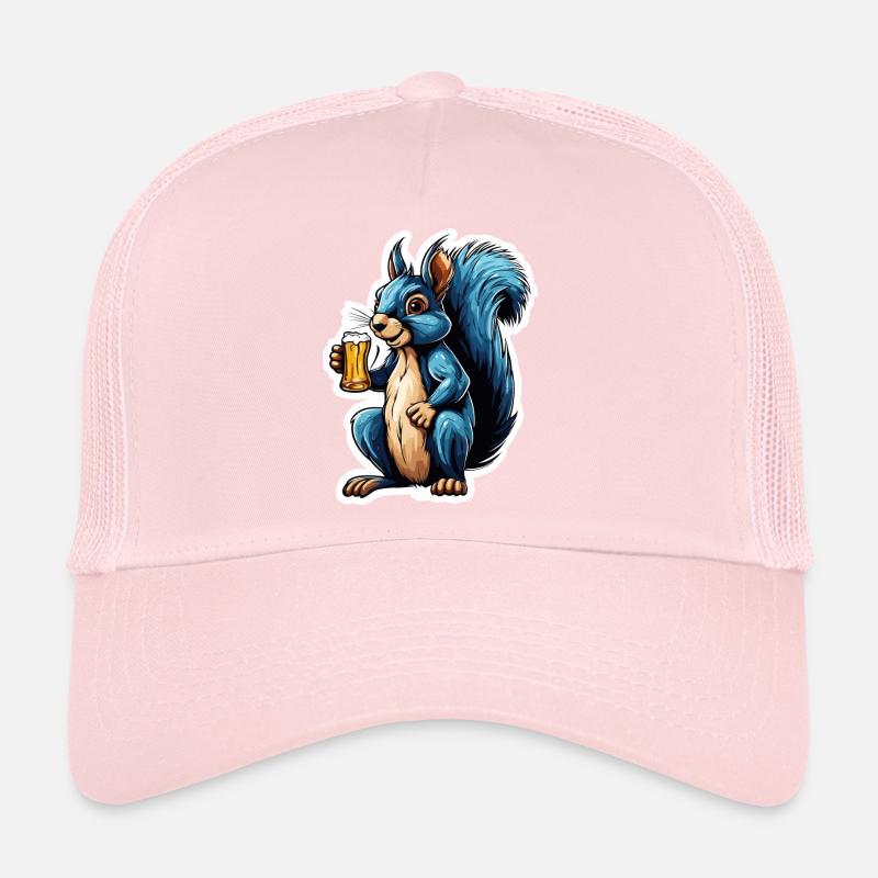 Eichhörnchen / Tier / Nagetier / Waldtier / Comic Trucker Cap