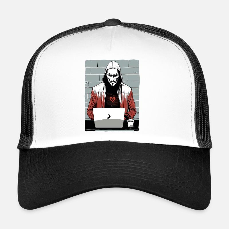 Pirate anonyme Casquette trucker 