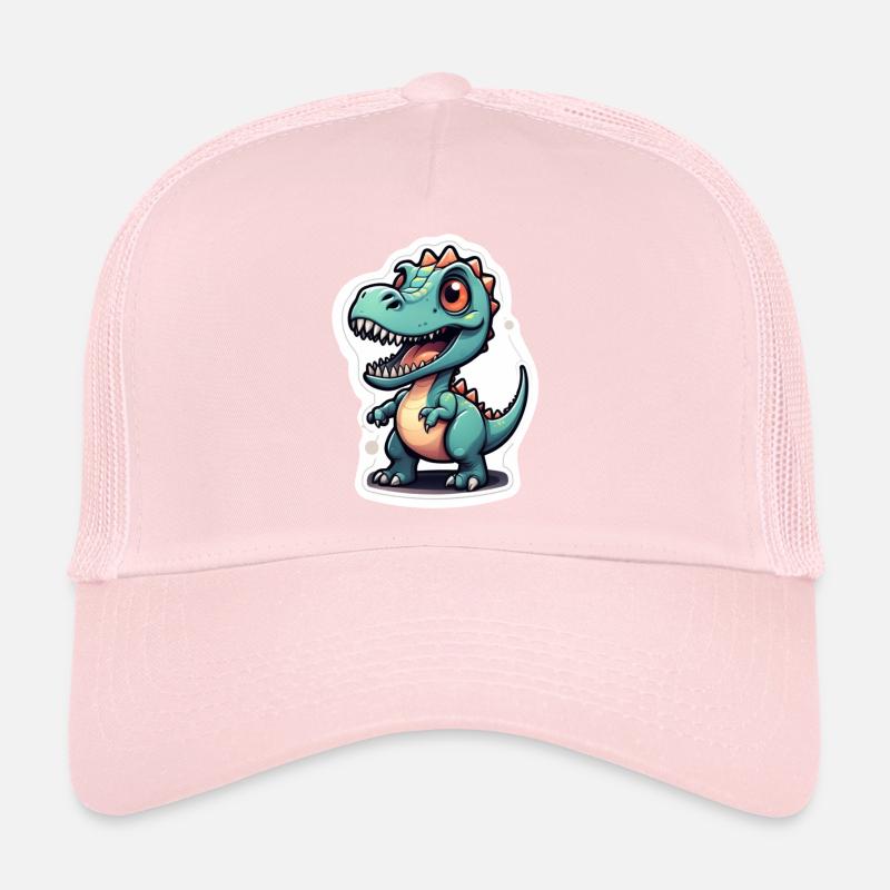 dinosaure dessin animé Casquette trucker 