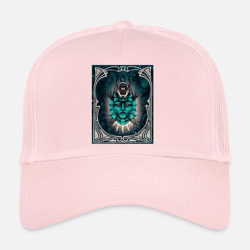 Monstre marin 2 visages Casquette trucker 