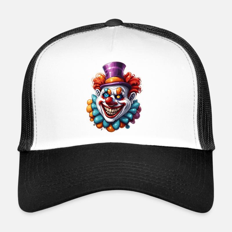 Horror Clown / Circus / Funny / Show / Halloween Trucker Cap