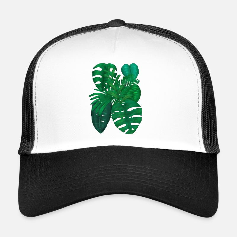 Plantes tropicales Casquette trucker 