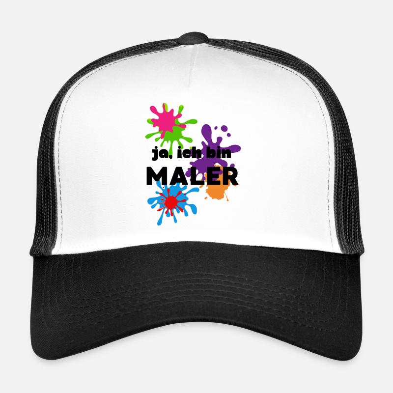 Ja ich bin Maler Trucker Cap