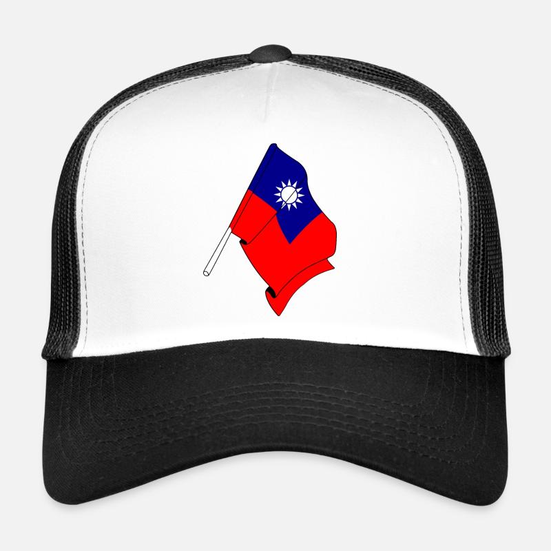 Flagge von Taiwan Trucker Cap