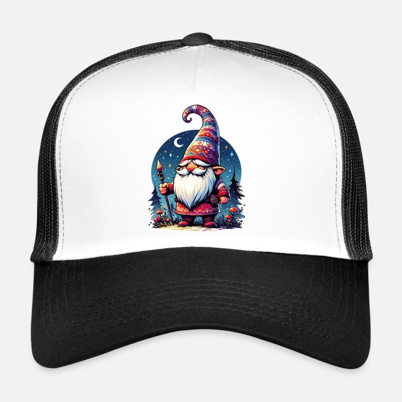 Gnome Goblin Elf Trucker Cap