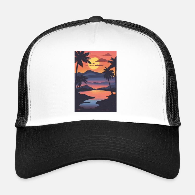 L’été dans le Sud Casquette trucker 