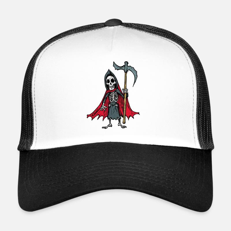 Grim Reaper - Death Himself - Trucker Cap - white/black
