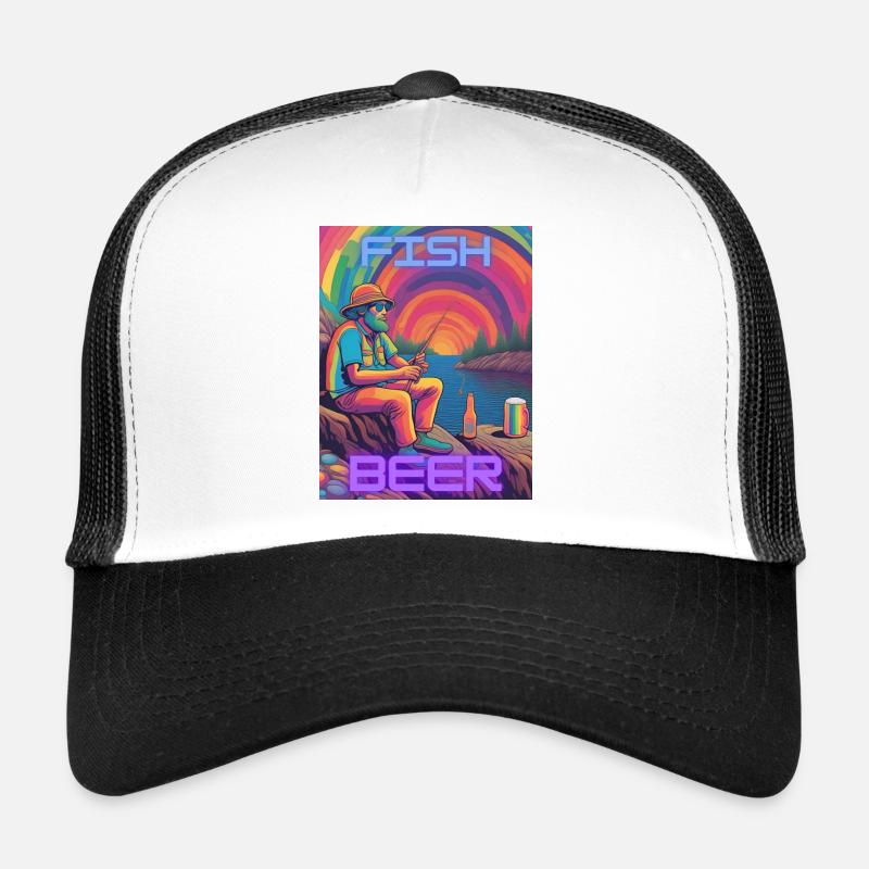 Fish & Beer Trucker Cap