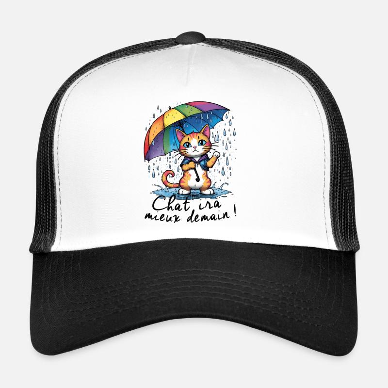 Cat Will Be Better Tomorrow Trucker Cap
