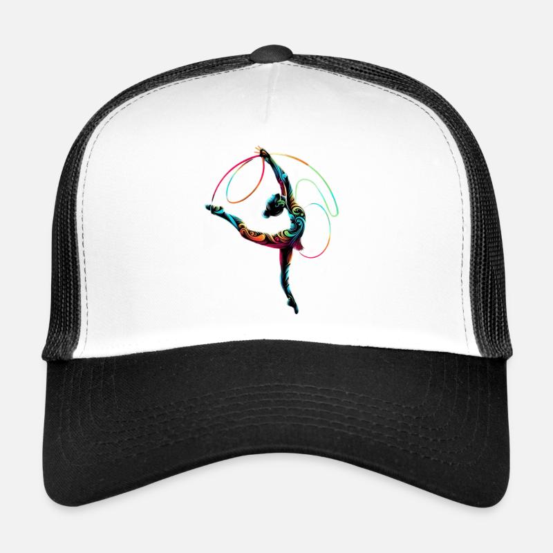 Dance - Trucker Cap - Weiß/Schwarz